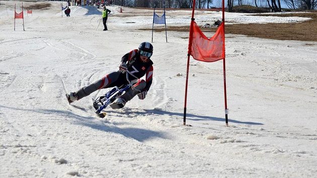 Alena Housová, vítězka obřího slalomu v Jablonci nad Jizerou i celého Světového poháru, zažila na trati těžké podmínky.